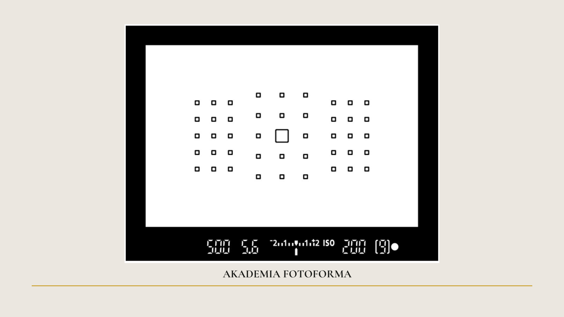 AF ustawienia ostrości w aparacie