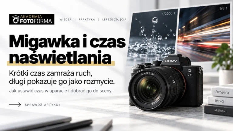 migawka i czas naświetlania
