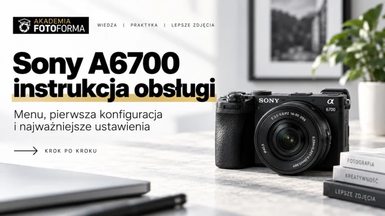 sony a6700 instrukcja obslugi