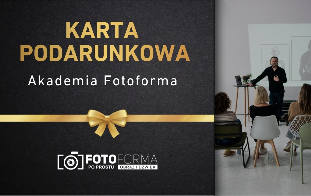karta prezent dla fotografa