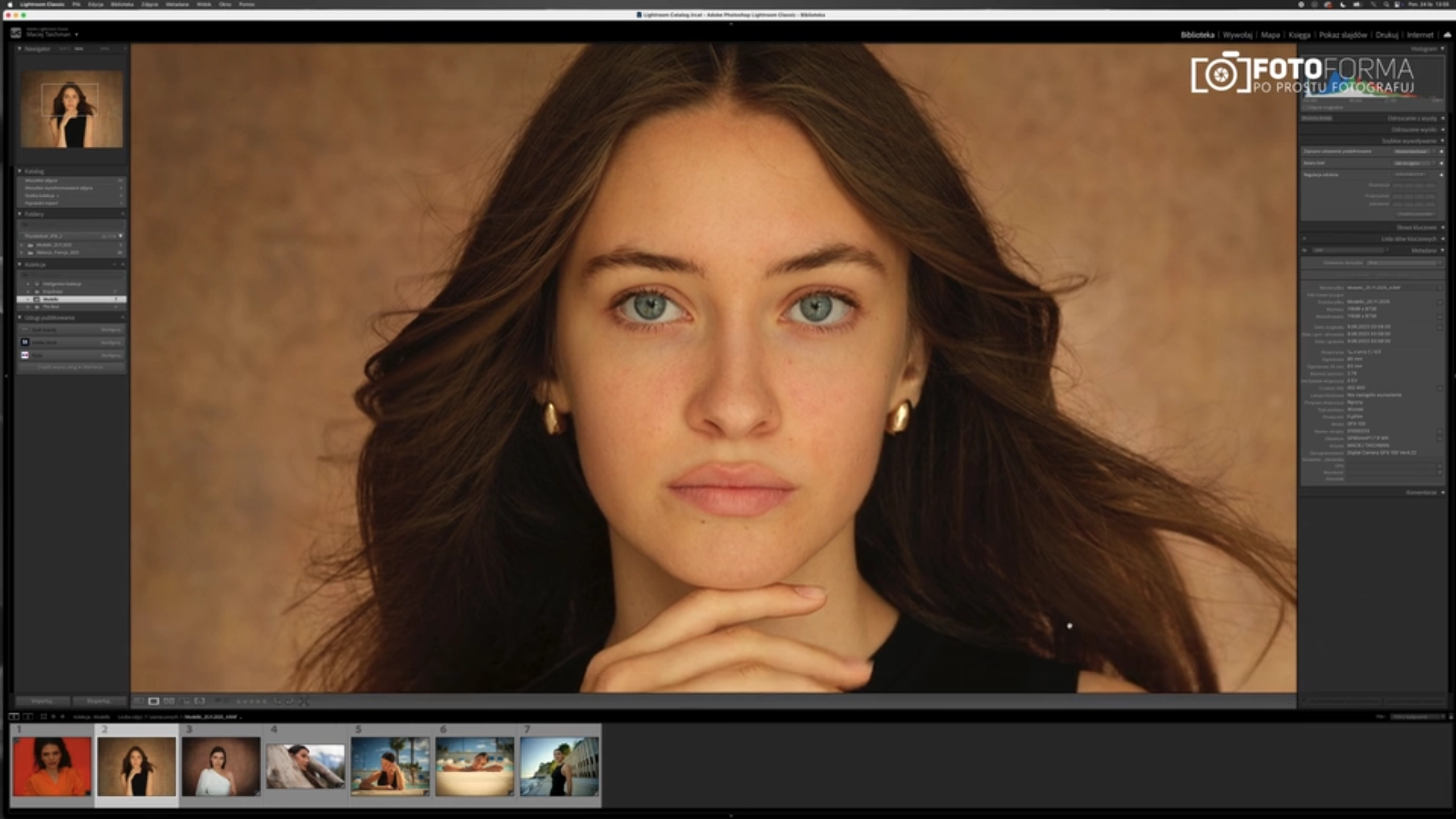 Profesjonalna obróbka kobiecego portretu LR | PS