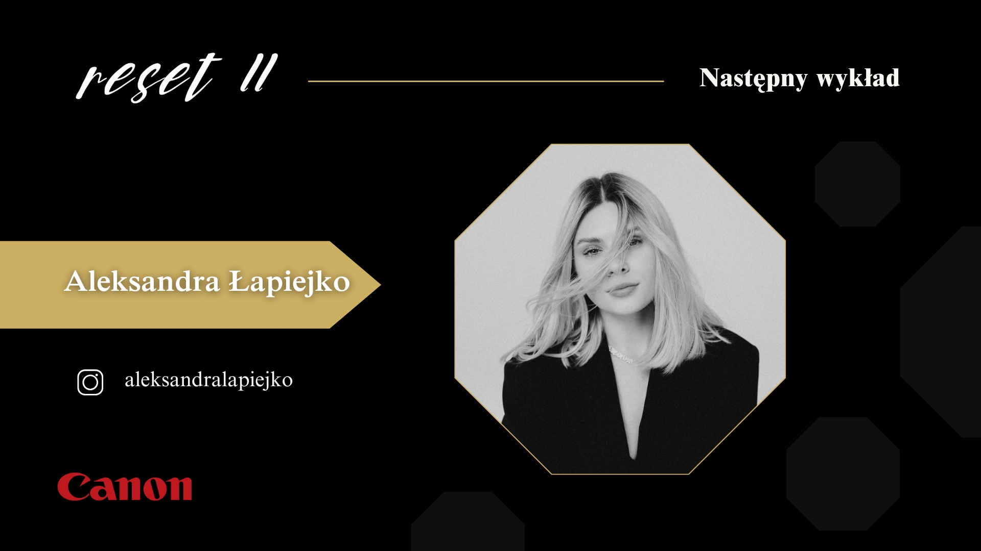 Aleksandra Łapiejko — „Foto czy wideo? Reset myślenia o pracy content creatora”
