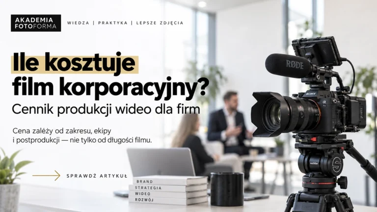 ile kosztuje film korporacyjny cennik produkcji wideo