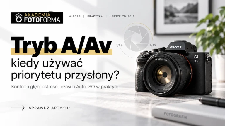 tryb a av w aparacie