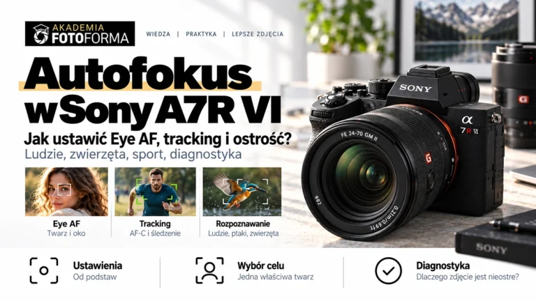 Autofokus w Sony A7R VI