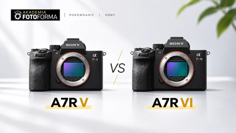 Sony A7R V vs A7R VI który wybrać