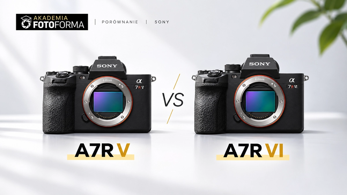 Sony A7R V vs A7R VI który wybrać